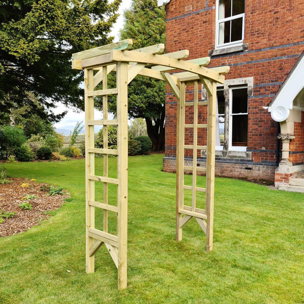 Ivy Wooden Arch - 3ft Wide | Garden Store Online