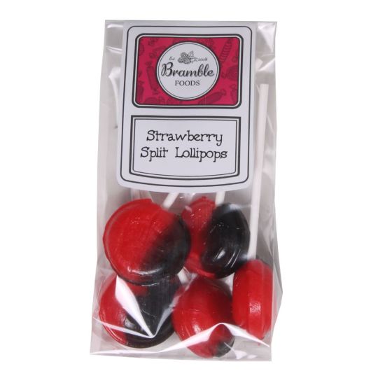 Bramble House Strawberry Split Lollipops 5 Pack