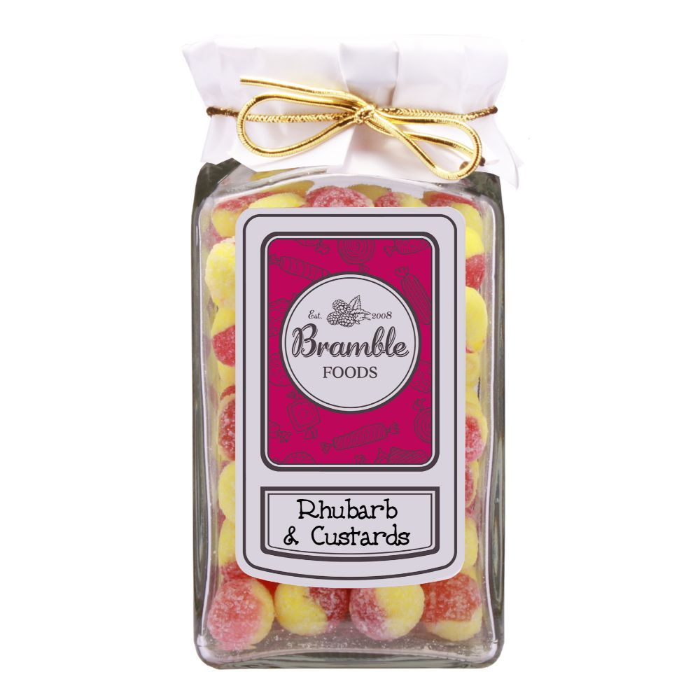 Bramble House Rhubarb & Custard Gift Jar 185g