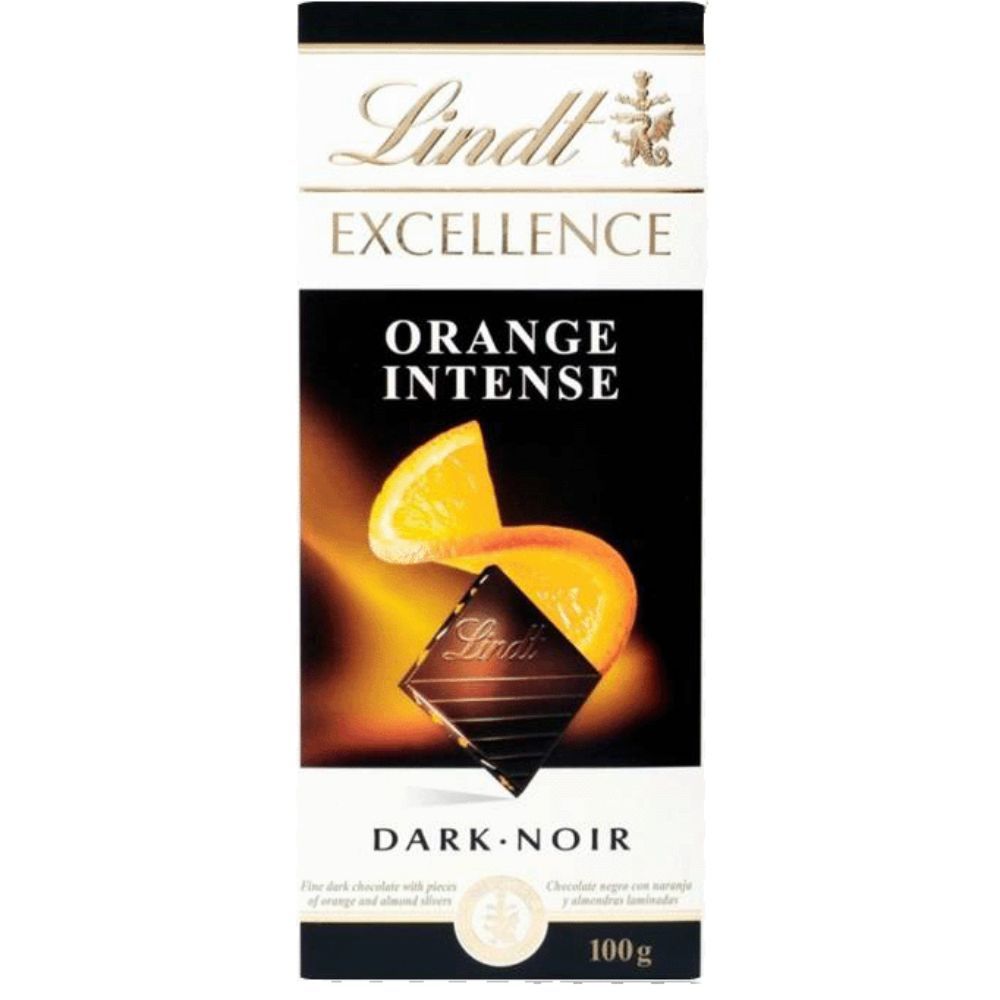 Lindt Excellance Bar Orange Intense 100g