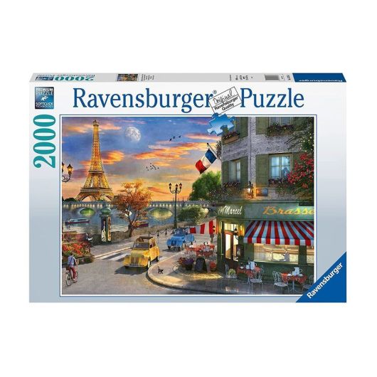 Paris Sunset Jigsaw Puzzle - 2000 Pieces