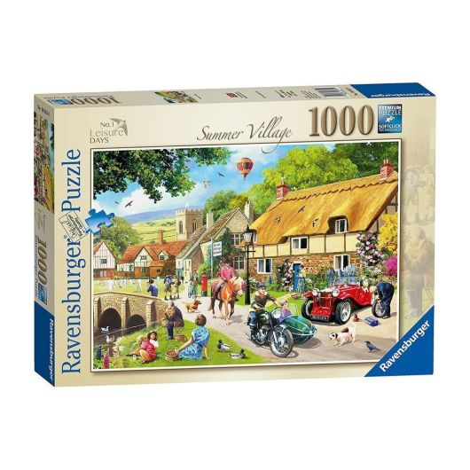Leisure Days Summer Village Jigsaw Puzzle - 1000 Pieces