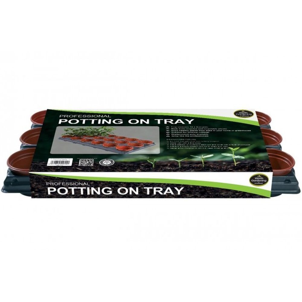 Garland Pro Potting On Tray - Pack Of 18 9cm Pots