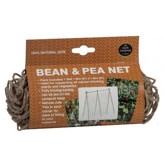 Garland Bean & Pea Net Natural 1.8 x 1.8m