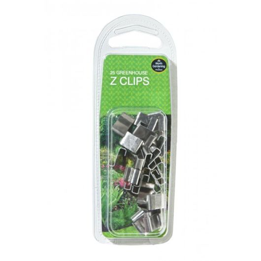 Garland Greenhouse Z Clips - 25 Pack