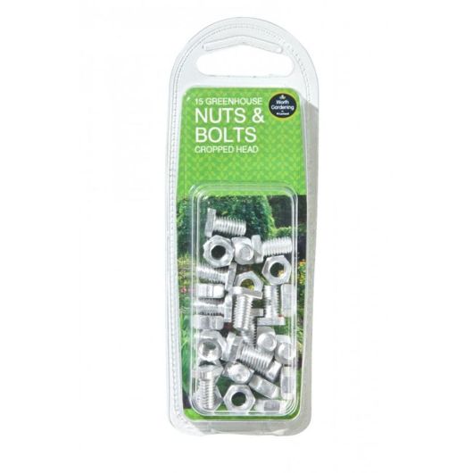 Garland Greenhouse Nuts & Bolts Cropped Head  - 15 Pack