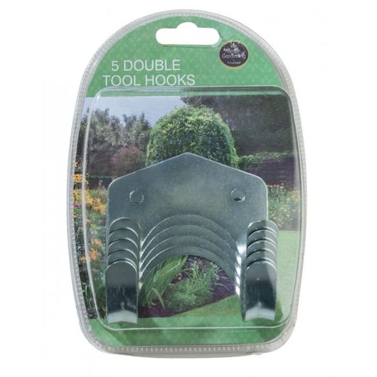 Garland Double Tool Hooks - 5 Pack