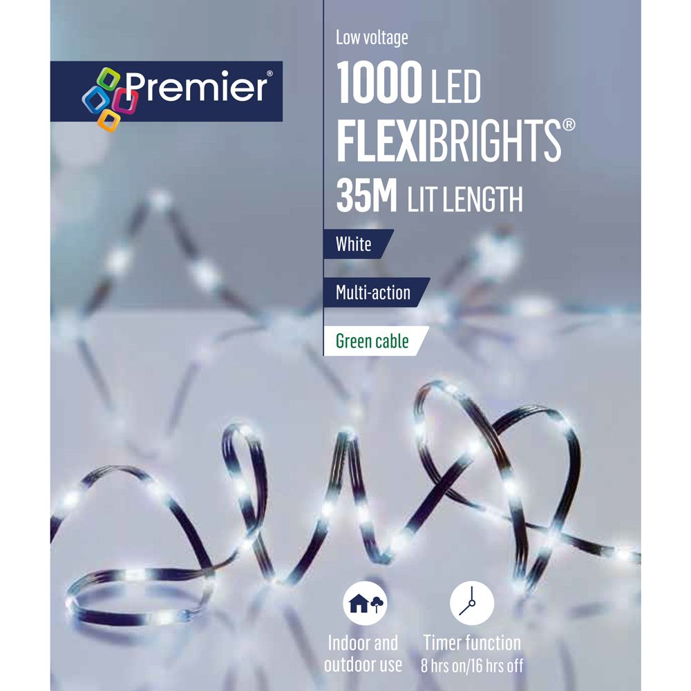 Premier FlexiBrights 1000 LEDs 35m - White