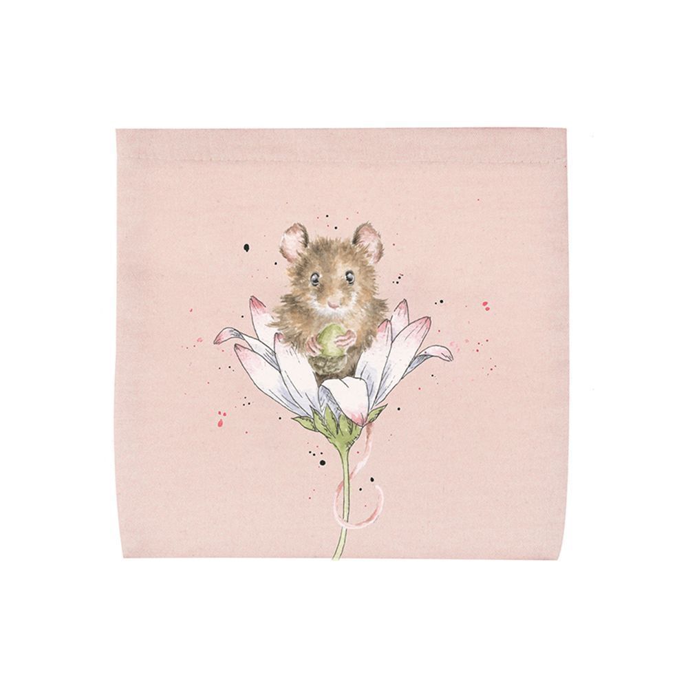 Wrendale Designs Foldable Shopping Bag - Mouse and Daisy