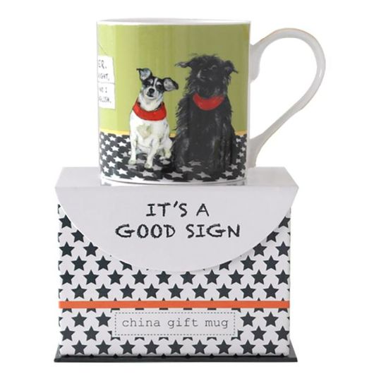 The Little Dog Laughed Mug - Caught
