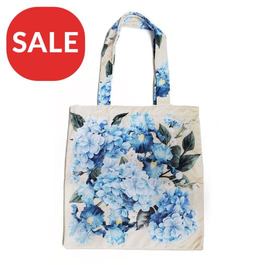 Floral Hydrangea Tote Bag