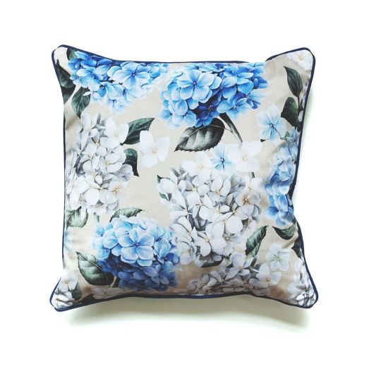 Floral Hydrangea Cushion