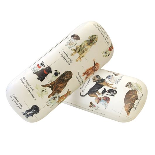 The Little Dog Laughed Glasses Case - Biscuit Club