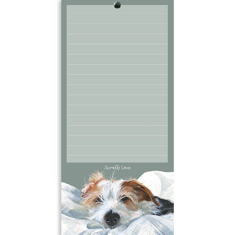 The Little Dog Laughed Magnetic Notebook - Scruffy Love