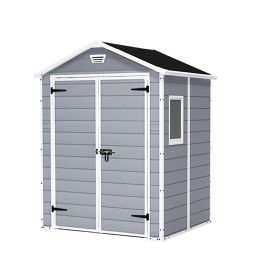 Keter Manor Shed 6x5ft Grey