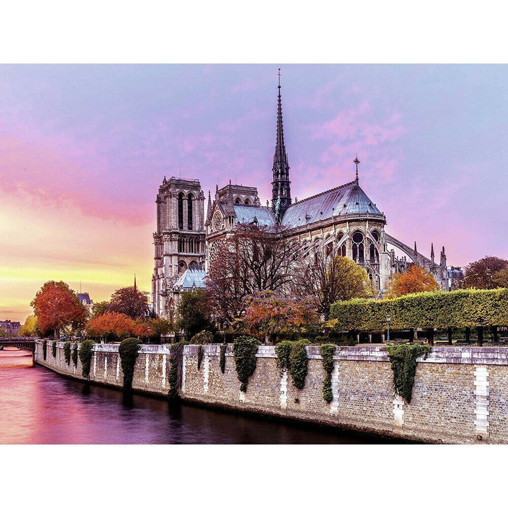 Picturesque Notre Dame Jigsaw Puzzle - 1500 Pieces